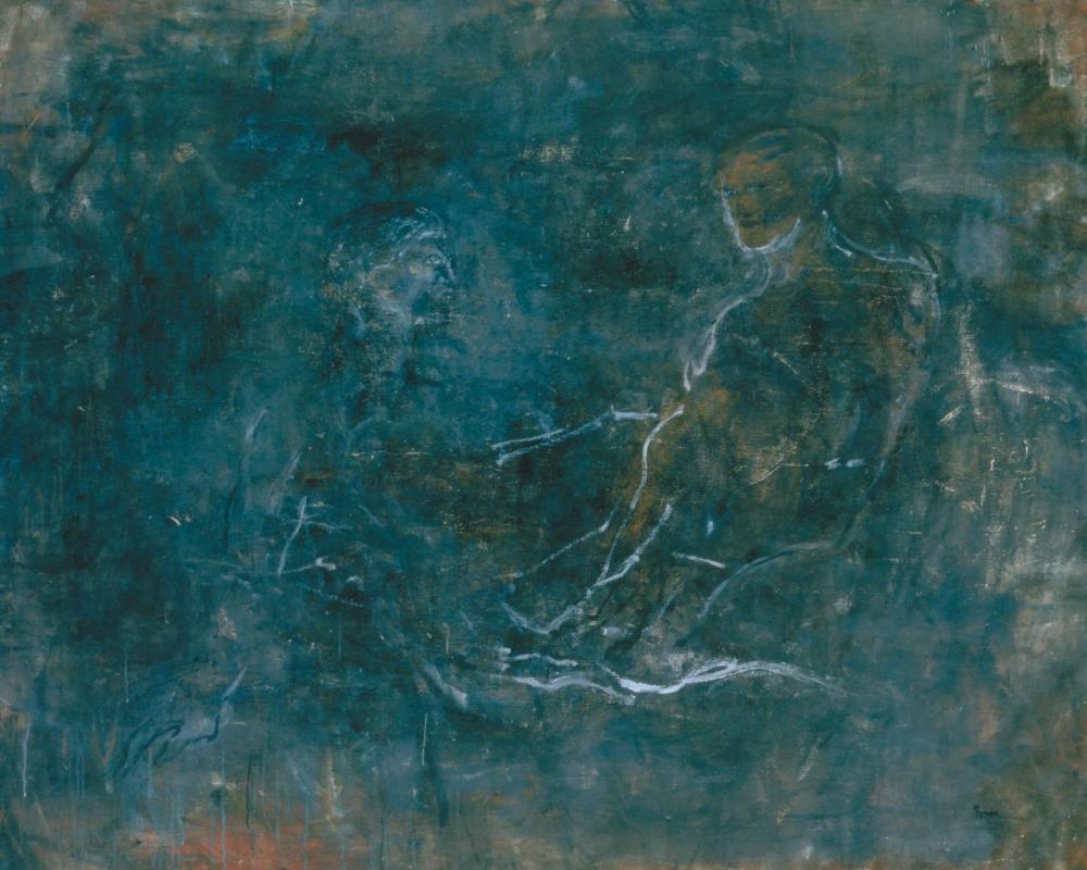 Lovers 1962 by Nancy Spero 1926-2009